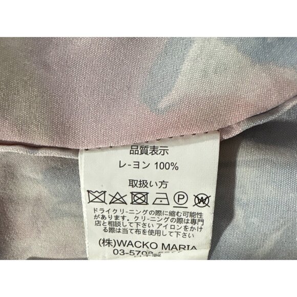 Wacko Maria Guilty parties 19ss Hell Painting Hawaiian Shirt size XL made Japan - Picture 5 of 8